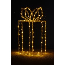 Okavango Yapay Noel Dekoru Hediye Paketi Ledli Yılbaşı Süsü Yılbaşı Hediyeleri LED