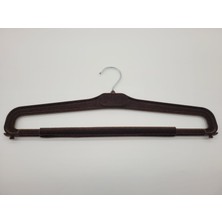 DEMOPLAST Lüks Kadife Kaplı Pantolon Askısı 5 Adet (36CM)