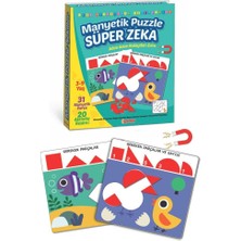 Kiddico Toys Manyetik Puzzle Süper Zeka