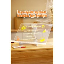 Dempower Ledli Ayarlanabilir Standlı Çizim Tableti 30X20 cm