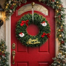 Okavango Yılbaşı Kapı Süsü Noel Kapı Süsü, Yılbaşı Süsü Yılbaşı Temalı Hediyeler (42-42 Cm)