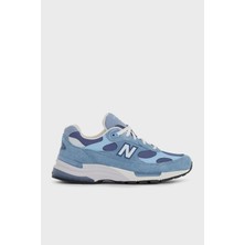 New Balance Süet Logolu Bağcıklı Sneaker Ayakkabı Erkek Ayakkabı U992TO