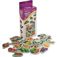 Kiddico Toys Manyetik Meyve ve Sebzeler