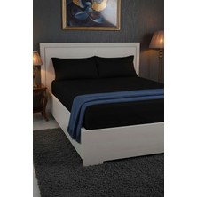 Favora %100 Pamuk Ranforce Premium Çift Kişilik Lastikli Çarşaf Seti - S