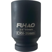 Universal Fuhao 3/4 Havalı Derin Lokma 36 mm