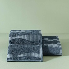 Taç Boutique Taç Butik Patagonya Pamuk Banyo Havlusu Petrol 70x140