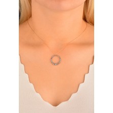 CEBECİ Cebeci 14 Ayar Rose Çember Altın Kolye