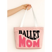 Ada Kostüm Ballet Mom Tasarım Mat Saten Çanta