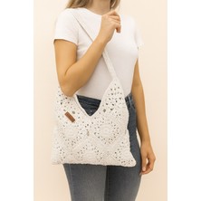 Ada Kostüm Örgü Kol Çantası