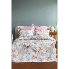 Issimo Home Polıere 210TC Dijital Baskı Pamuk Saten Çift Kişilik Nevresim Takımı