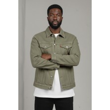 Wkm Erkek Regular Fit Rahat Kesim Çift Cepli Denim Kot Ceket