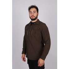 Kordak Uzun Kollu Likralı Outdoor Taktik Gömlek