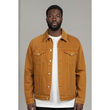 Wkm Erkek Regular Fit Rahat Kesim Çift Cepli Denim Kot Ceket