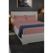 Favora %100 Pamuk Ranforce Premium Çift Kişilik Lastikli Çarşaf Seti - P