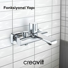 Creavit Alfa Krom Banyo Bataryası AL2500