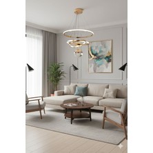 Çember Tek Top Gold Avize