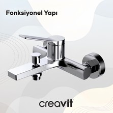 Creavit Ritmo Krom Banyo Bataryası RT2500