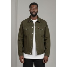 Wkm Erkek Regular Fit Rahat Kesim Çift Cepli Denim Kot Ceket