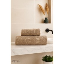 Elif Mira Banyo & Yüz Havlusu Seti %100 Pamuk 90X150 + 50X90 cm – Amorivy