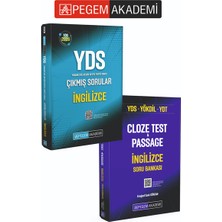 Pegem Akademi Yayıncılık PEGEM AKADEMİ 2026 YDS İngilizce Çıkmış Sorular + YDS YÖKDİL YDT