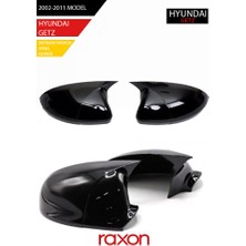 Raxon Hyundaı Getz 2002-2011 Batman & Yarasa Ayna Kapağı – Parlak Piano Black Sport