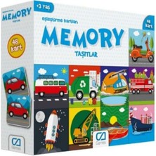 Kiddico Toys Memory Taşıtlar Eşleştirme Kartları