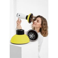 Skygo Fön Için Difüzör Vigo Başlık - Saç Kurutma Başlığı Profesyonel SARI