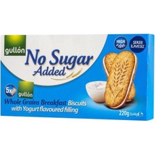 Gullon 220 gr Yoğurt Aromalı Şekersiz Bisküvi Düşük Glisemik İndeksli Yüksek Lif İçerir