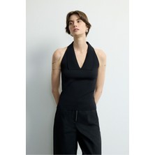 Love My Body V Yaka Triko Kazak Siyah 139M2278000