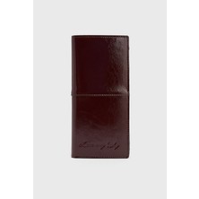 Love My Body Deri Büyük Cüzdan Bordo 120L9647000