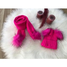 Çocuk Giyim Merkezi Atkı Bere Takım