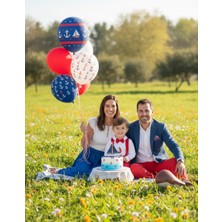 Udoras Tesktil Yelkenli Baskılı Salopet Takım