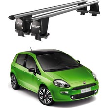 Today Auto Fiat Punto Iıı 199 (2012-2018) Oluksuz Kilitli Ara Atkı Port Bagaj Tavan Barı