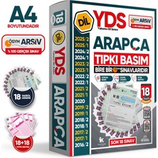 Karakutu Yayınları 2026 YDS Arapça ÖSYM Tıpkı Basım Çıkmış Soru Deneme Paketi 12li Fasikül SETİ