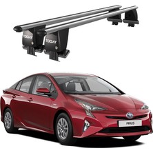 Today Auto Toyota Prius (XW50)(2015-2018) Oluksuz Kilitli Ara Atkı Port Bagaj Tavan Barı