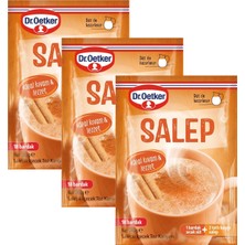 Dr. Oetker Salep 243 gr (18 Bardak) x 3 Adet