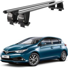 Today Auto Toyota Auris (E210) Hatchback (2018 ve Sonrası) Oluksuz Kilitli Ara Atkı Port Bagaj Tavan Barı