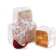 Safran Çilek Çifte Kavrulmuş Güllü LOKUM300GR