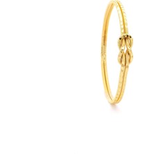 ferizz altın kaplama  ışlemeli model aşk düğümü ajda bilezik blz-3137