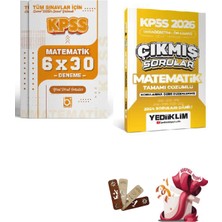 Yediiklim Yayınları Yediiklim 2026 KPSS GYGK Ortaöğretim Önlisans Matematik Çıkmış So