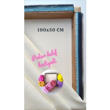 Punchistanbyuyc 100X50CM Sihirli Punch(Panç)(Kasnak Kılıf Hediyeli)Telli/iğneli Ahşap Nakış Kasnağı