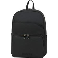 Skygo BİRİNCİ KALİTE SUNİ DERİ ŞIK TASARIM LAPTOP BÖLMELİ SIRT ÇANTASI SİYAH