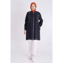 Perisa Büyük Beden Tesettür Tensel Spor Dikişli Kap