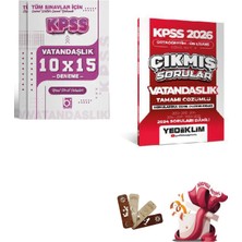 Yediiklim Yayınları Yediiklim 2026 KPSS GYGK Ortaöğretim Önlisans Vatandaşlık Çıkmış