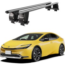 Today Auto Toyota Prius (XW50)(2018 ve Sonrası) Oluksuz Kilitli Ara Atkı Port Bagaj Tavan Barı