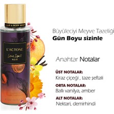 L'actone Love Spell Noir Body Mist & Hair Mist 250 ml / Vücut Spreyi & Saç Spreyi - 1 Adet Oje Hediyeli