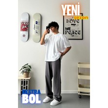 Vladivosto Unisex Battal Kalıp Baggy Oversize Ayarlanabilir Paçalı Eşofman Altı - Bol Kalıp (S-12XL)