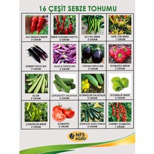 Nfs Agro Sebze Tohum Paketi - 16 Çeşit
