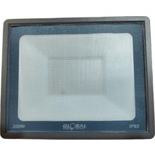 Global LED Projektör 200W Beyaz GLF295