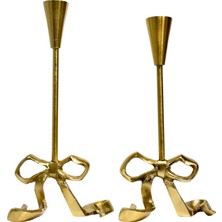 Lara Decor Eskitme Döküm Fiyonk Mumluk Seti